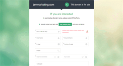 Desktop Screenshot of jammarketing.com
